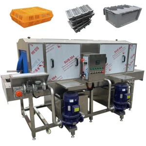 Automatic Plastic Baskets Freeze Drying Tray High Pressure Washing Cleaning Machine Manufacturer