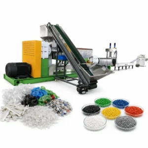 Automatic Plastic Film Pelletizer for LDPE LLDPE Agricultural Film and Carrier Bag Scrap