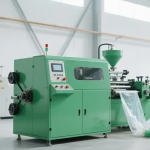 Automatic Plastic Food Bag Making Machine For Garbage Rice Fruit Bags with Core Components PLC Motor Engine Bearing