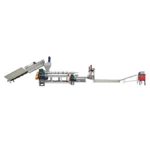 Automatic Plastic Granulators PP Washing Line Waste Recycling Machine