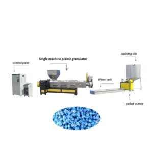 Automatic Plastic Pellet Extruder Machine Recycling Plastic Raw Material Machinery Plastic Pellet Production Lines