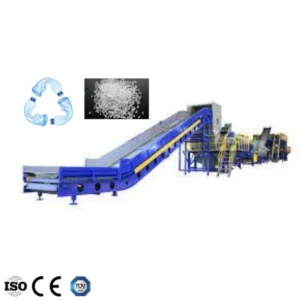 Automatic Plastic Recycling Machine for PET Bottles
