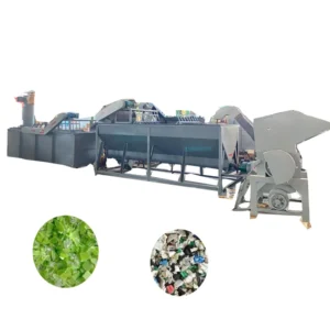 Automatic Plastic Shredder Recycling Machine Plastic Recycle Washing Line PET Bottle Crusher and Washing Recycling Machine