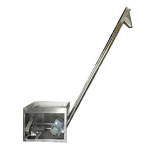 Automatic Powder Screw Conveyor Feeder Plastic Machine Screw Loader Hopper