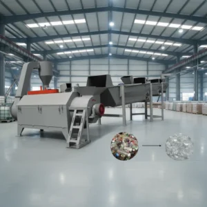 Automatic Recycling Machine PET Flake Plastic PET Bottle Flakes Plastic Washing Machine Production Line