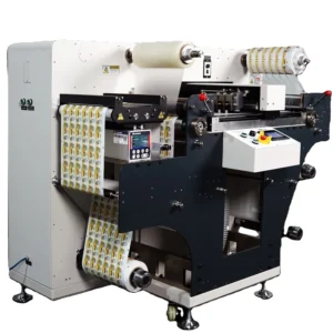 Automatic Roll to Roll Digital Label Die Cutter Paper Cutter Rewindering Cutting Machine VD320X