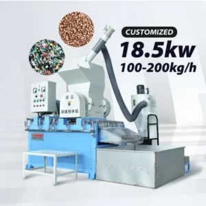 Automatic Scrap Cable Plastic Crusher Injection Molding Machine Waste Cable Wire Recycling Granulator