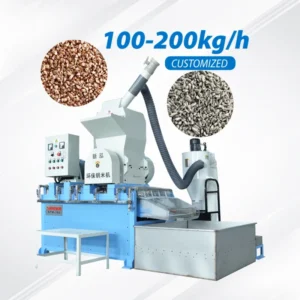 Automatic Scrap Metal Shredders Copper Recycling Granulator Car Scrap Wire Cable Processing Chopper Crusher Blade Machine