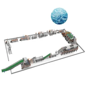 Automatic Series Waste Plastic PET Bottle Washing Recycling Machine for Sale
