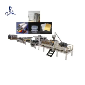 Automatic Single Multi Layers PC PMMA PS ABS PET Sheet Building Materials Plastic Extruders Making Machine Production Line