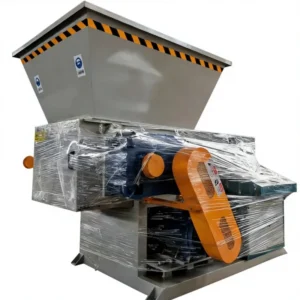 Automatic Single Shaft Shredder Plastic Recycling Waste Fabric Plastic Bottles Pipes Single Shaft Shredder