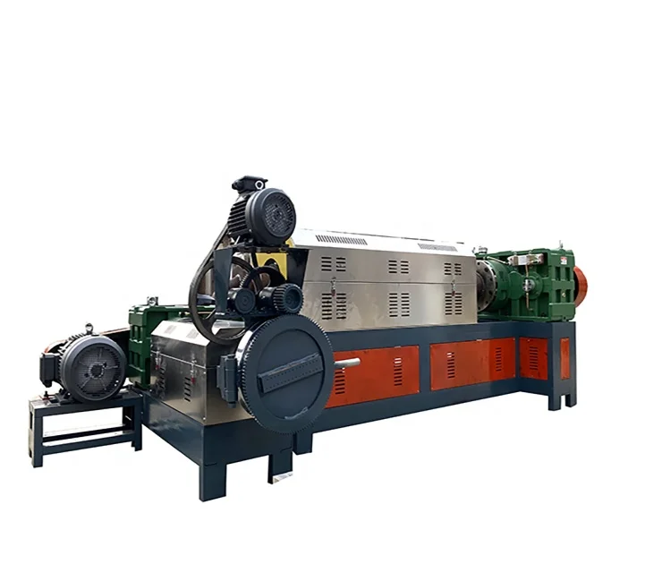 Automatic Single Stage Pelletizing Machine Line for PP PE PS EPS ABS BOPP Plastic Recycling Granulation Core Components Engine