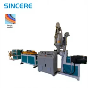 Automatic Single wall Corrugated Pipe Extrusion Line with Motor & Engine Energy Saving Long Service Life