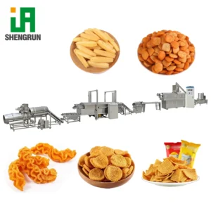 Automatic Snack Food Production Line Commercial Food Processing Machine