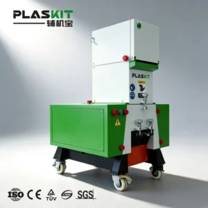 Automatic Sound Proof Engine Bearing Plastic Crusher for PET Bottle PP PE Film Heavy Duty Plastic Recycling