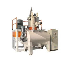 Automatic Stainless Steel PLC Gravity-Free Mixer 2200kg Capacity 11kW Power 380V 1 Year Warranty Vertical Horizontal