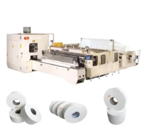 Automatic Start&stop JRT Toilet Tissue Paper Roll Slitting and Rewinding Machine Rewind Slit Machine Production Line