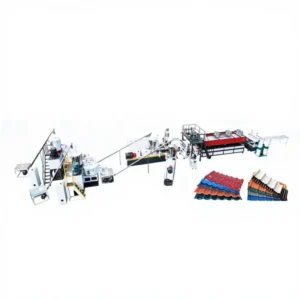 Automatic Twin Screw PVC Four Layers Roof Tile Extruding Machine for Construction