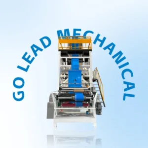 Automatic Two Layer High and Low Voltage Film Blowing Machine for LDPE LLDPE PLA Materials