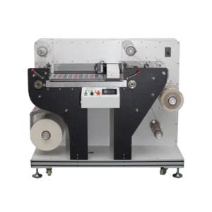 Automatic VD320III Rotary Digital Paper Label Die Cutter Cutting Rewinding Machine