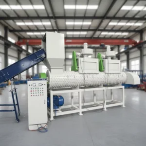 Automatic Waste PET Flakes Wash PET Bottle Plastic Washing Machine Equipment Plant Waste Plastic Recycling Production Line