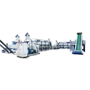 Automatic Waste PP Film Plastic Recycling Washing Machine Label Remover Bale Opener Dewatering Machine High Capacity 500kg/h