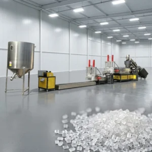 Automatic Waste Plastic Recycling Granulator PP PE Woven Bag Film Crushing and Cleaning Granulation Equipment