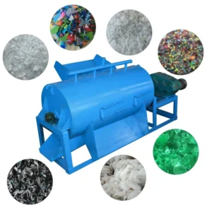 Automatic Waste Recycling Plastic Washing Line Friction Washer Machine with PET HDPE LDPE PE PP Bottle Friction Washer Motor
