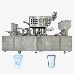 Automatic Water Cup Washing Filling Sealing Machine for Beverage Packaging