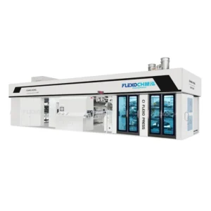Automatic Wide Width 6 Color Full Servo Gearless Roll To Roll Ci Flexo Printing Machine Printer
