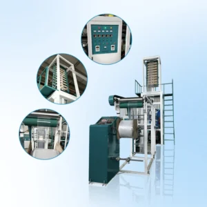Automatic Zipper Bag PE Films Blowing Extruder Machines Mono Layer with Motor