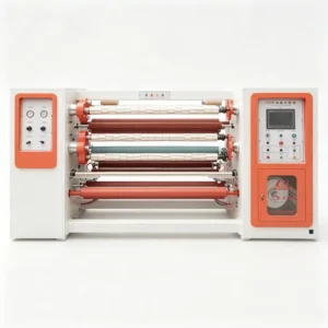 BOPP Adhesive Tape Manufacturing Factory OPP Jumbo Roll Slitting And Rewinding Machine Cutter Slitter Rewinder Production Line