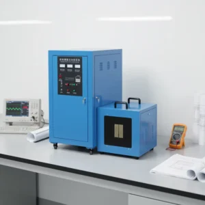 BU 50KW Ultrasonic Frequency Induction Heating Melting Machine