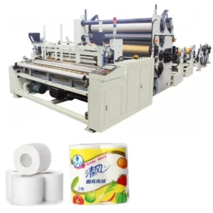 Bamboo Tissue Paper Making Machine Production Line Toilet Paper Machine