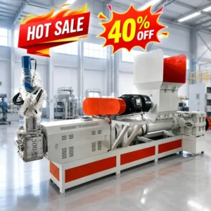 Big Capacity EPE Pelletizing Line Waste Granulator Machine For EPE Foam Recycling Online