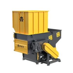 Big Pieces Plastic Polymer Crusher Rubber Film and Fabric Single Shaft Shredder