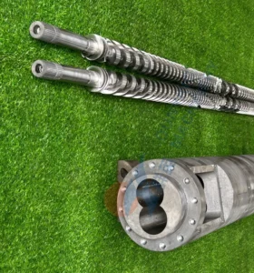 Bimetallic Parallel Twin Screw and Barrel for Extruder Machine