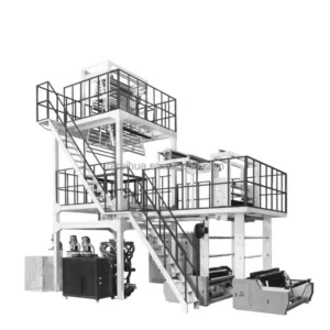 Biodegradable Agricultural Mulch 3 Layer LDPE HDPE Plastic Film Blowing Machine Automatic Blow Extruder ABC Layer Motor