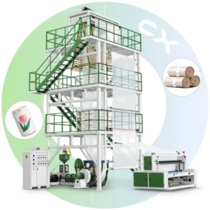 Biodegradable Film Blowing Machine Plastic Bag Film Production Machine