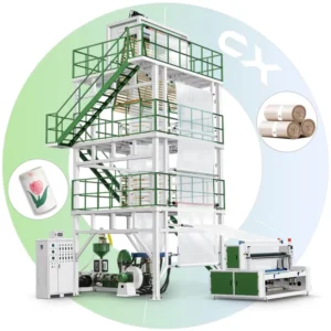 Biodegradable Film Blowing Machine Plastic Bag Film Production Machine Flim Blowing Machines