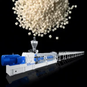 Biodegradable Plastic Compounding Line Twin Screw PLA PBAT Pelletizing Extruder Machine For Bioplastics Production
