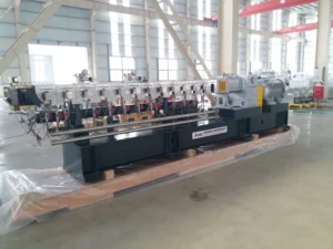 Biodegradable Plastic Compounding Pelletizing Extrusion System