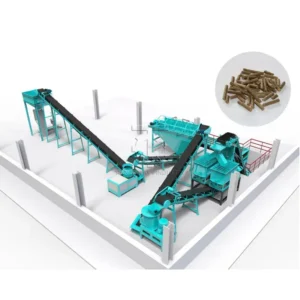 Biomass Pellet Machine Production Line Compost Flat Die Pellet Machine Production Line