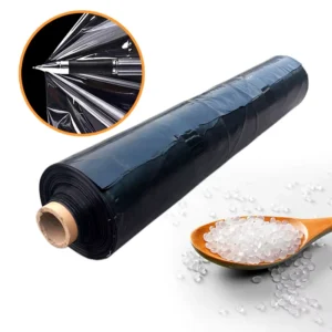 Black Eco-friendly Blow Molding Mulch Film Agricultural Ground Cover 30 Micron for Fruit Trees Soil