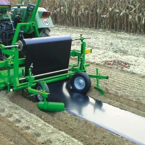 Black Ground Plastic Cover Mulch Film Soil Mulching Sheets Roll Garden Agriculture Equipment for Watering Irrigation