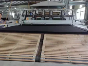 Black Polyester Fiber Acoustic Cotton Panel 25mm 50mm Fire Retardant Sound Absorbing Batts for HVAC and Engine Room