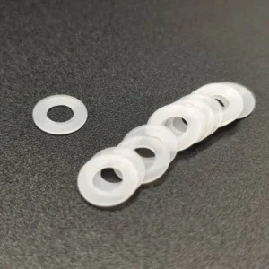 Black White Nylon Flat Washer Plastic Ring Washer Flat Washer