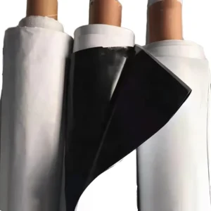 Black White Reflective Mulch Film for Cooling Effect High Quality Plastic Film Customizable Blow Molding UV Protection