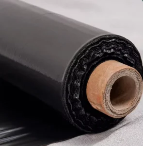 Black and Silver Agricultural PE Blow Molding Mulch Film Customizable Size