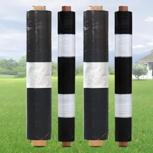 Black and White Mulch Film Biodegradable Mulch Film Fully Biodegradable Film